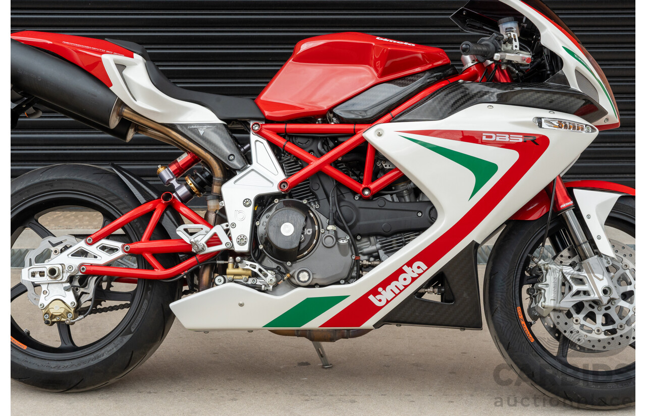02/2013 Bimota DB5R EVO Super Sport Motorcycle 1078cc Red