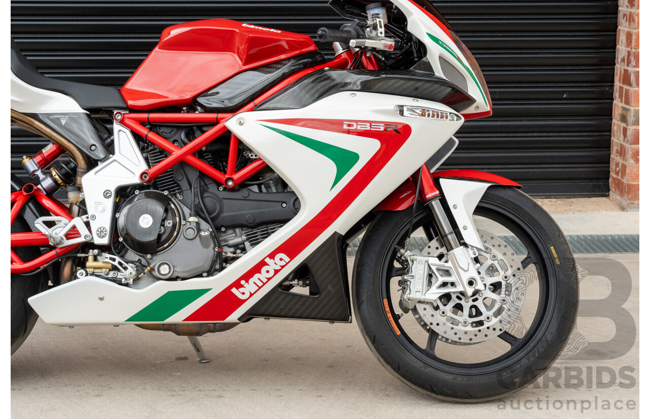 02/2013 Bimota DB5R EVO Super Sport Motorcycle 1078cc Red