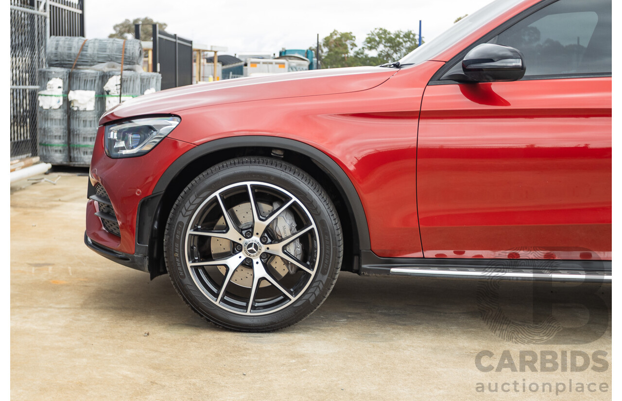 2/2020 Mercedes-Benz GLC300 4MATIC (AWD) X253 MY20 4D Wagon Designo Hyacinth Red Turbo 2.0L