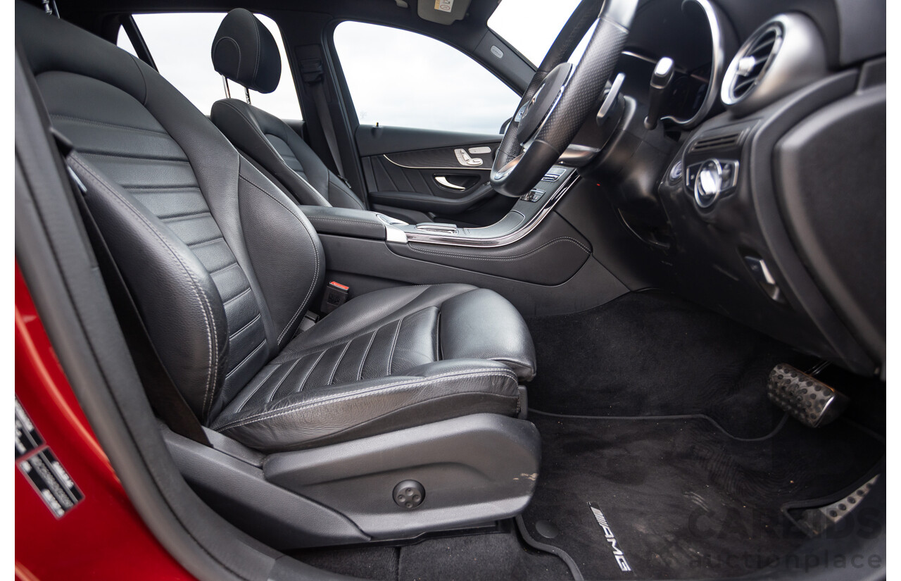 2/2020 Mercedes-Benz GLC300 4MATIC (AWD) X253 MY20 4D Wagon Designo Hyacinth Red Turbo 2.0L