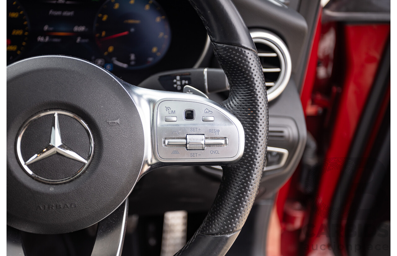 2/2020 Mercedes-Benz GLC300 4MATIC (AWD) X253 MY20 4D Wagon Designo Hyacinth Red Turbo 2.0L