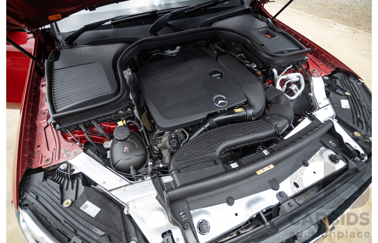 2/2020 Mercedes-Benz GLC300 4MATIC (AWD) X253 MY20 4D Wagon Designo Hyacinth Red Turbo 2.0L