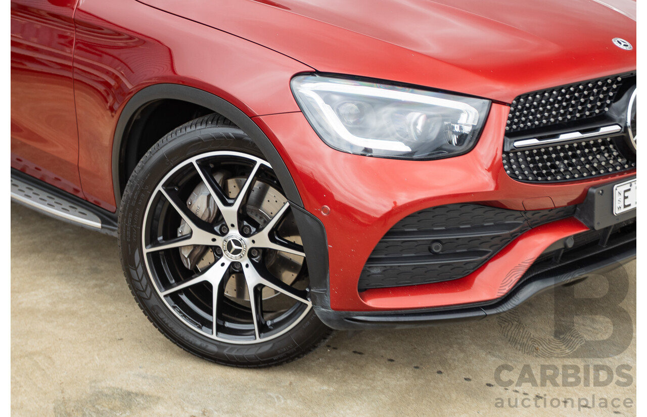 2/2020 Mercedes-Benz GLC300 4MATIC (AWD) X253 MY20 4D Wagon Designo Hyacinth Red Turbo 2.0L