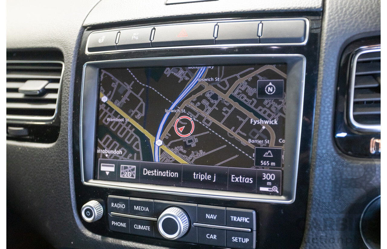 11/2017 Volkswagen Touareg 150 TDI Monochrome (AWD) 7P MY18 4D Wagon Canyon Grey Turbo Diesel 3.0L