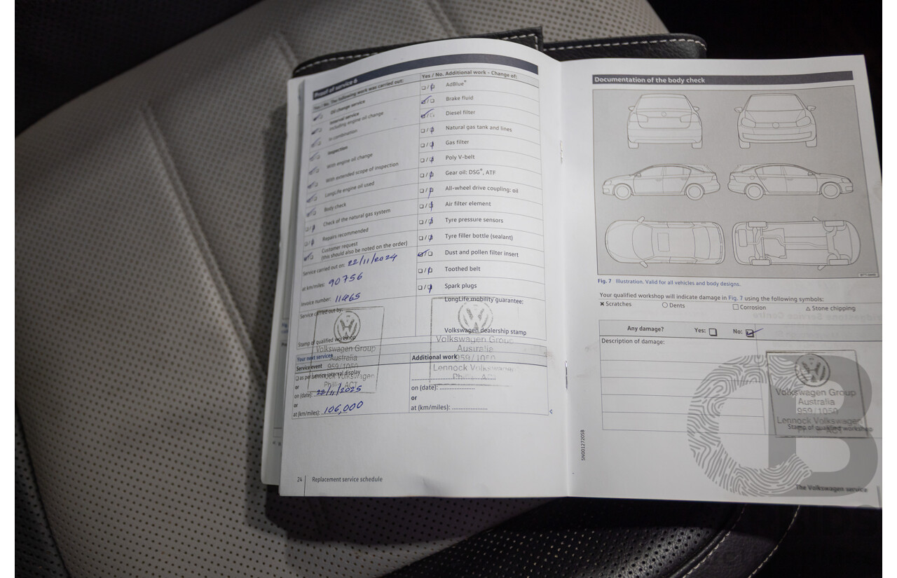 11/2017 Volkswagen Touareg 150 TDI Monochrome (AWD) 7P MY18 4D Wagon Canyon Grey Turbo Diesel 3.0L