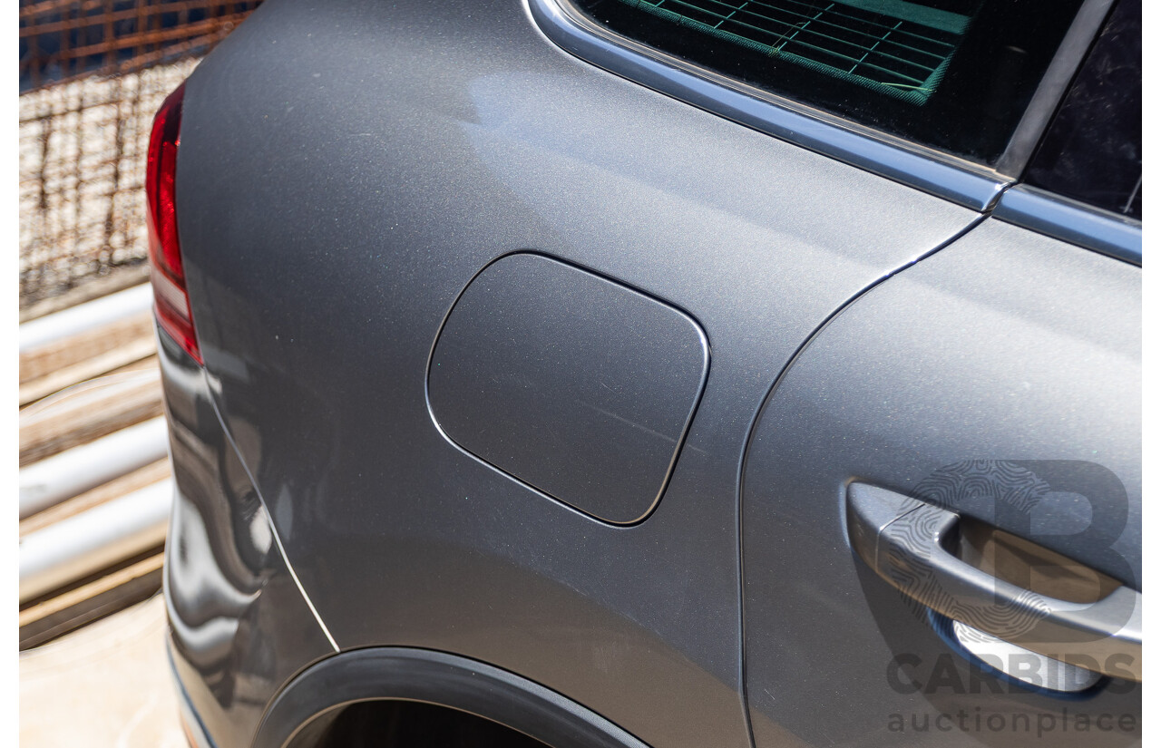 11/2017 Volkswagen Touareg 150 TDI Monochrome (AWD) 7P MY18 4D Wagon Canyon Grey Turbo Diesel 3.0L