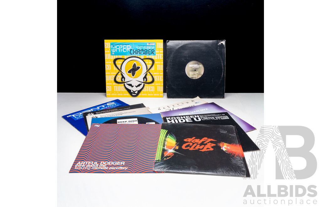 Collection of Twelve Modern Electronic Dance Music LPs Including Faithless, Artful Dodger, Paul Oakenfold, Paul van Dyk, St Germain & More