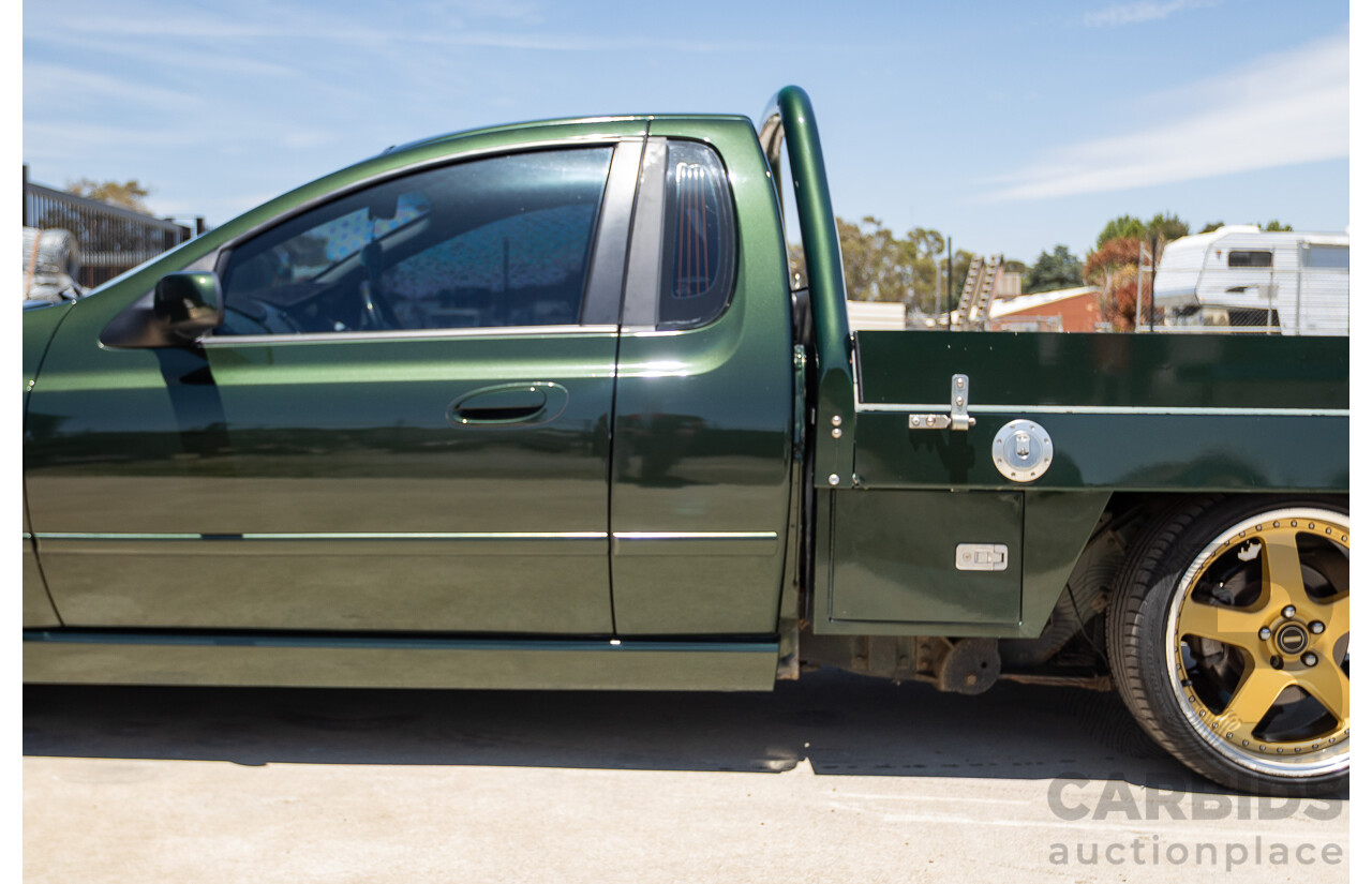 6/2003 Ford BA Falcon XR6T 2d Utility Harvest Green Metallic Turbo 4.0L - Modified