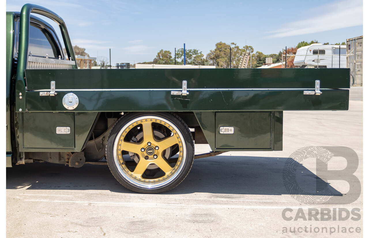 6/2003 Ford BA Falcon XR6T 2d Utility Harvest Green Metallic Turbo 4.0L - Modified