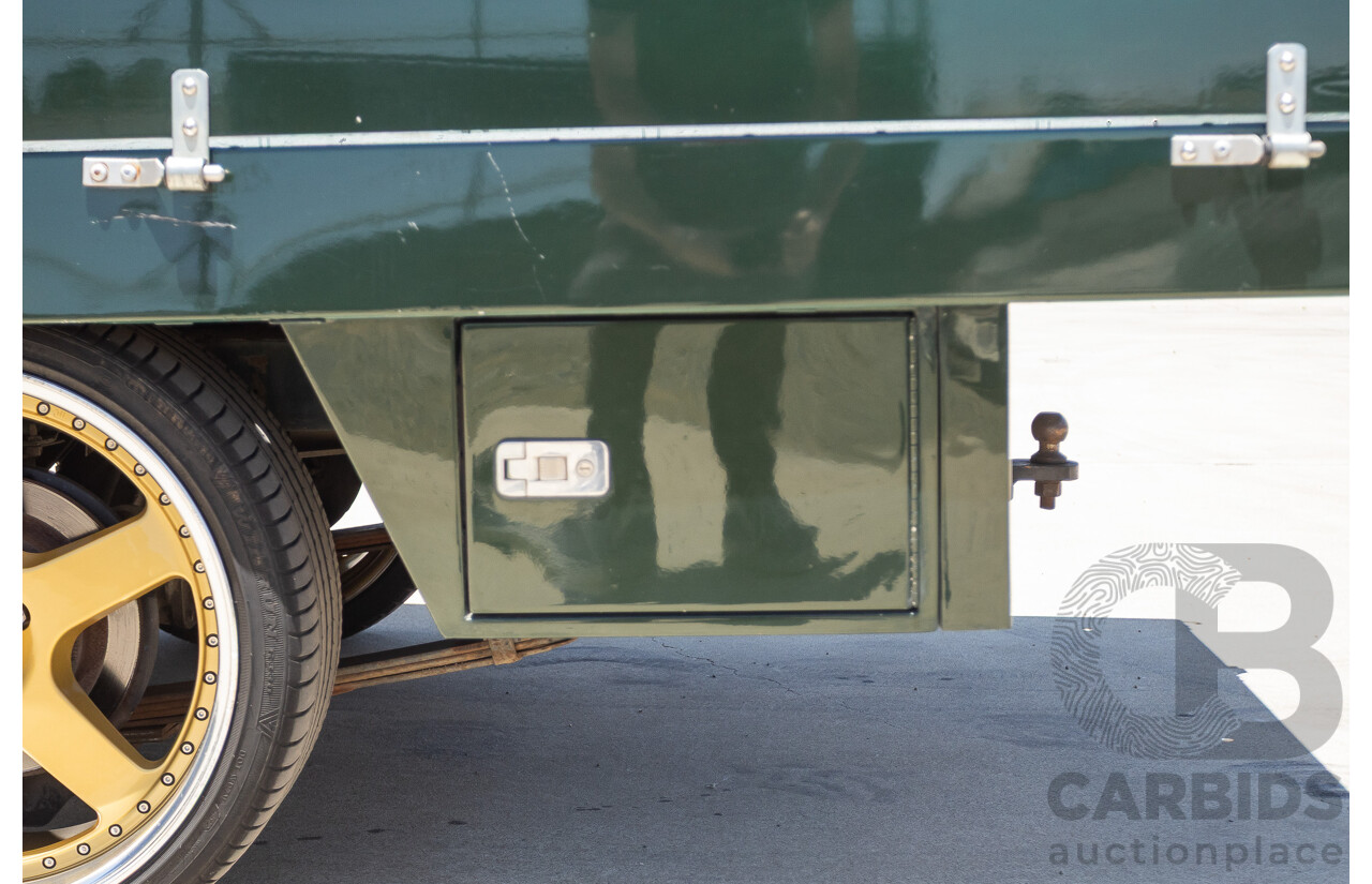 6/2003 Ford BA Falcon XR6T 2d Utility Harvest Green Metallic Turbo 4.0L - Modified