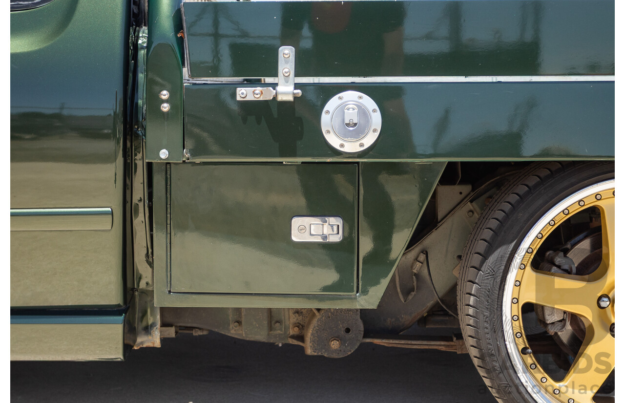 6/2003 Ford BA Falcon XR6T 2d Utility Harvest Green Metallic Turbo 4.0L - Modified