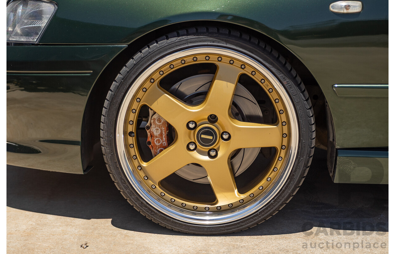 6/2003 Ford BA Falcon XR6T 2d Utility Harvest Green Metallic Turbo 4.0L - Modified