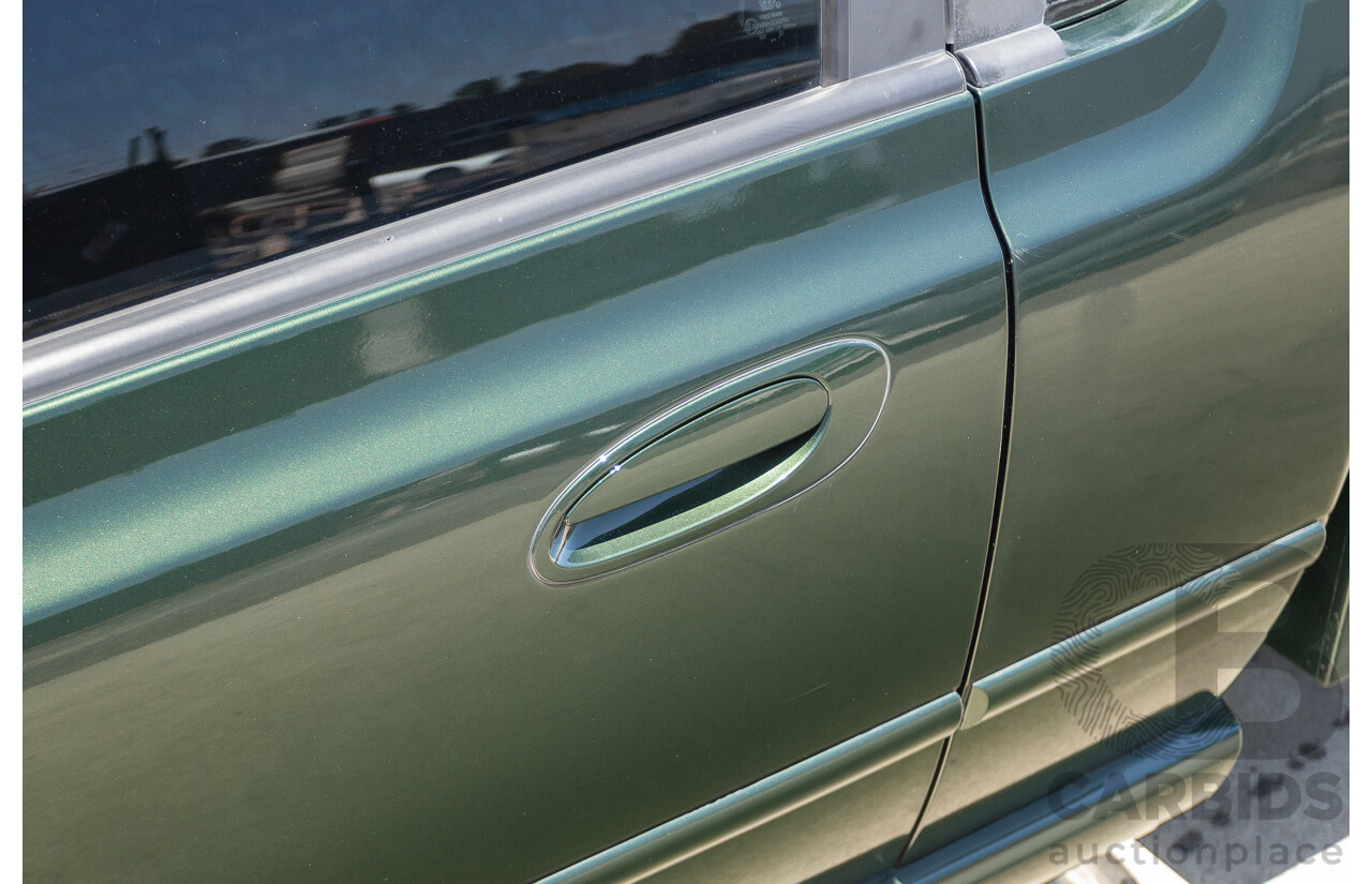 6/2003 Ford BA Falcon XR6T 2d Utility Harvest Green Metallic Turbo 4.0L - Modified