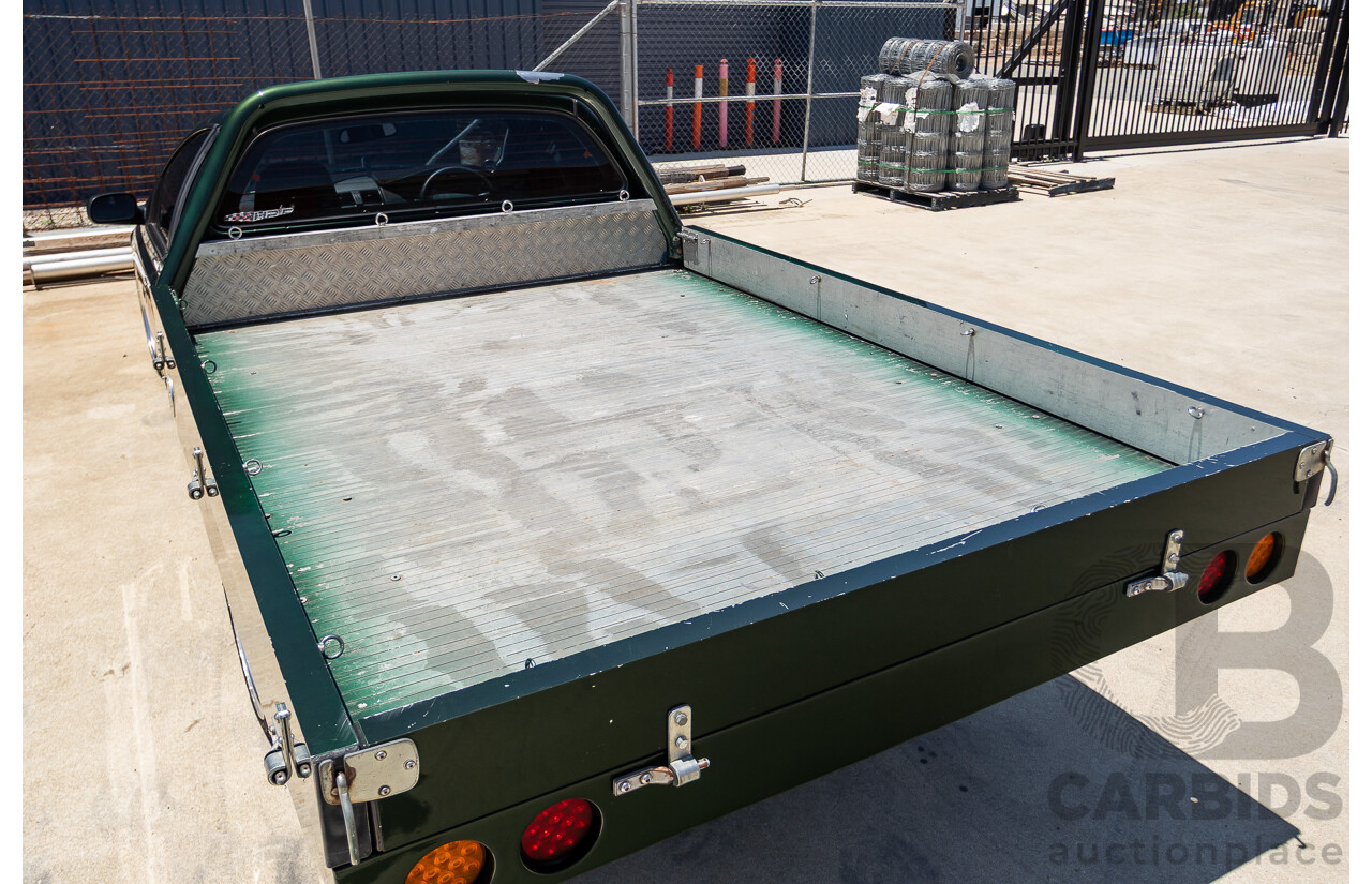 6/2003 Ford BA Falcon XR6T 2d Utility Harvest Green Metallic Turbo 4.0L - Modified