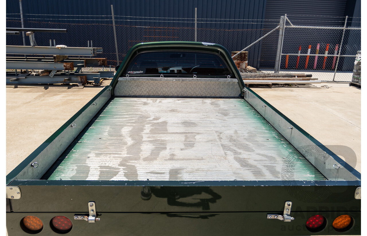 6/2003 Ford BA Falcon XR6T 2d Utility Harvest Green Metallic Turbo 4.0L - Modified