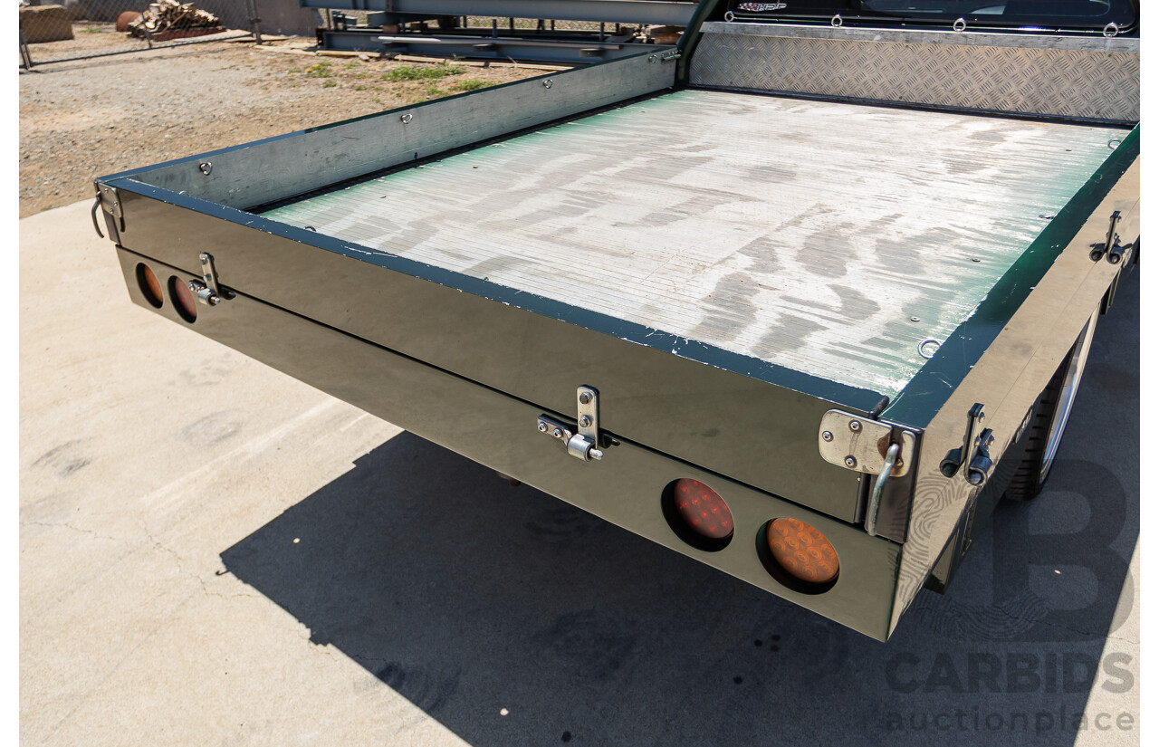 6/2003 Ford BA Falcon XR6T 2d Utility Harvest Green Metallic Turbo 4.0L - Modified