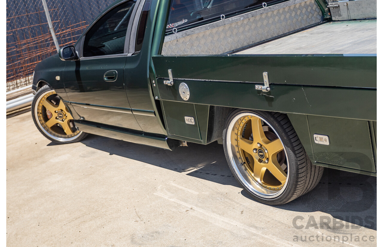 6/2003 Ford BA Falcon XR6T 2d Utility Harvest Green Metallic Turbo 4.0L - Modified