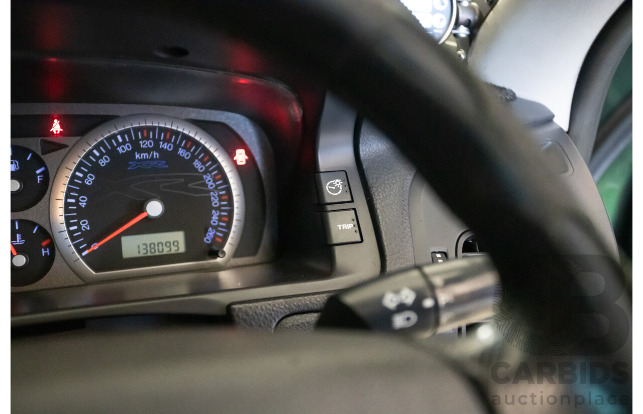 6/2003 Ford BA Falcon XR6T 2d Utility Harvest Green Metallic Turbo 4.0L - Modified