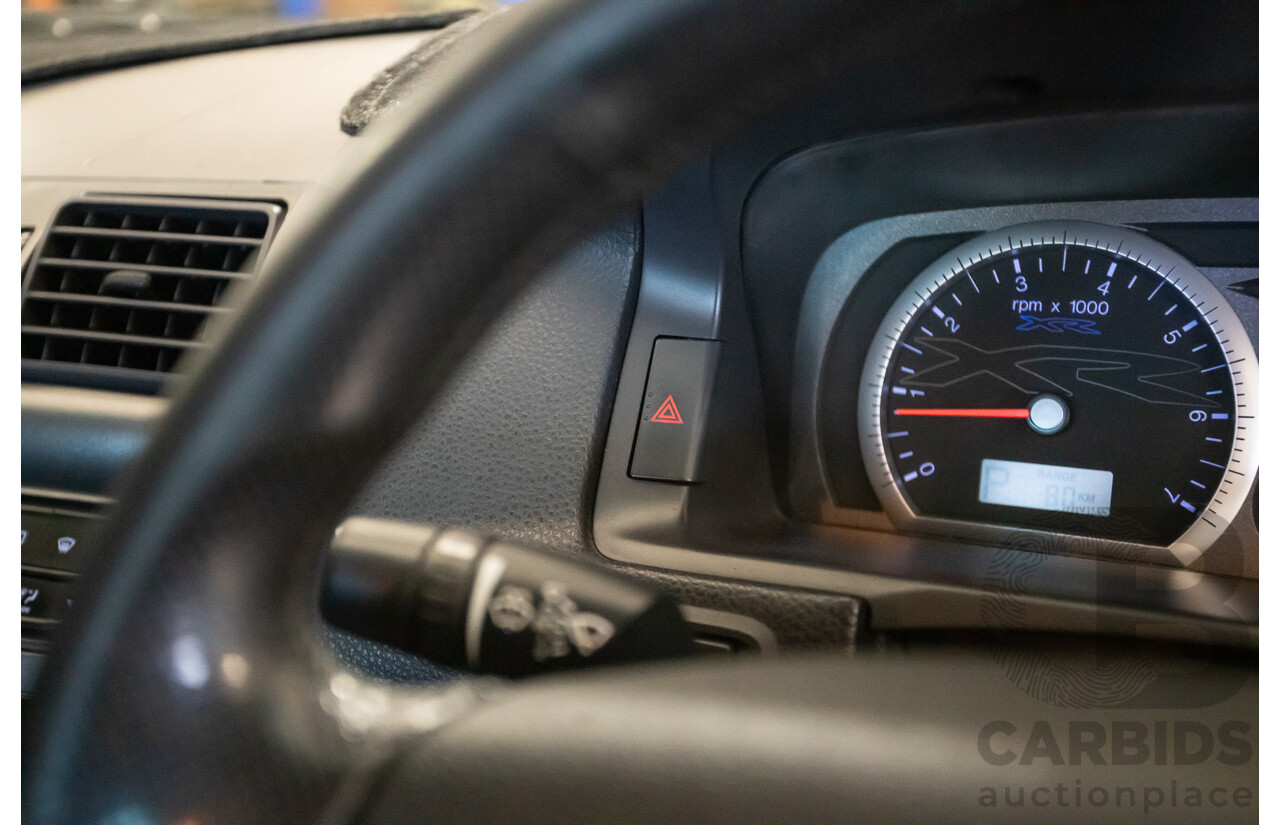 6/2003 Ford BA Falcon XR6T 2d Utility Harvest Green Metallic Turbo 4.0L - Modified