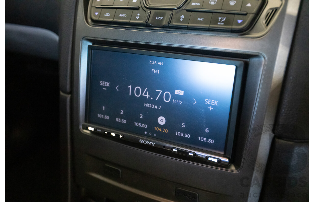 6/2003 Ford BA Falcon XR6T 2d Utility Harvest Green Metallic Turbo 4.0L - Modified