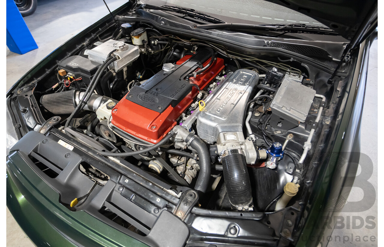 6/2003 Ford BA Falcon XR6T 2d Utility Harvest Green Metallic Turbo 4.0L - Modified