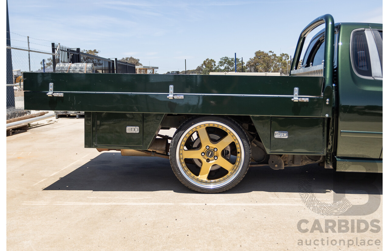 6/2003 Ford BA Falcon XR6T 2d Utility Harvest Green Metallic Turbo 4.0L - Modified