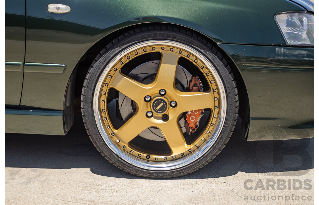 6/2003 Ford BA Falcon XR6T 2d Utility Harvest Green Metallic Turbo 4.0L - Modified