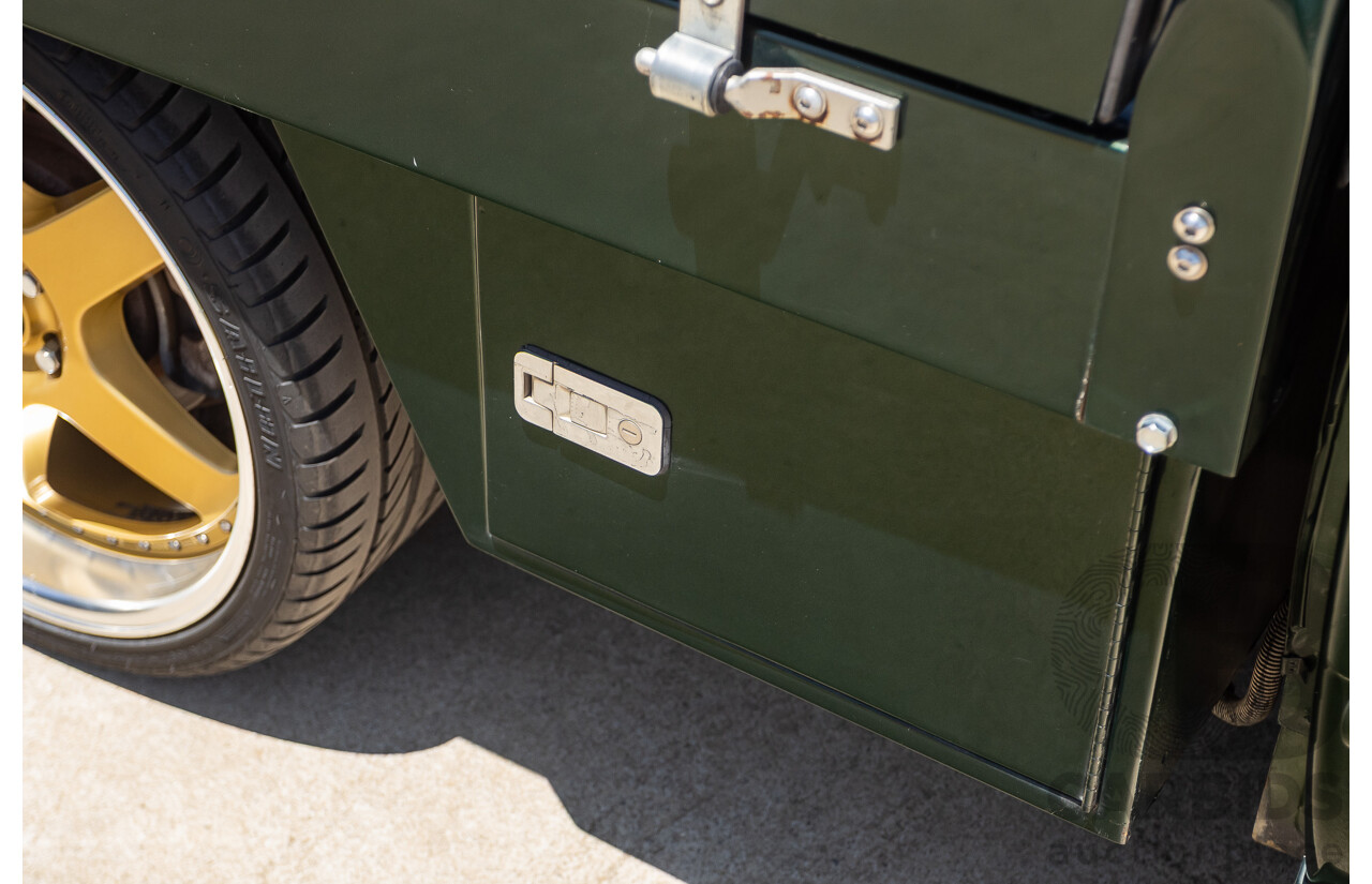 6/2003 Ford BA Falcon XR6T 2d Utility Harvest Green Metallic Turbo 4.0L - Modified