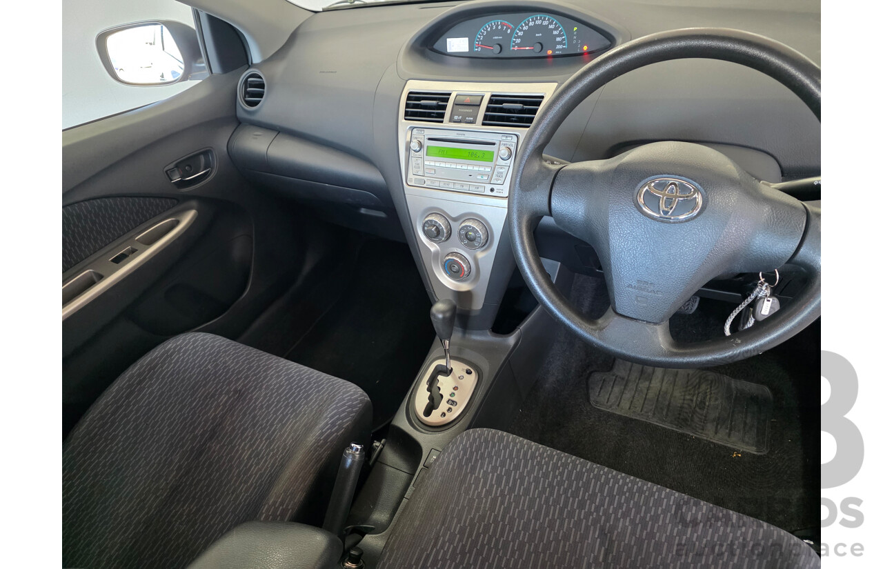 8/2010 Toyota Yaris YRS NCP93R 08 UPGRADE 4d Sedan Blue 1.5L