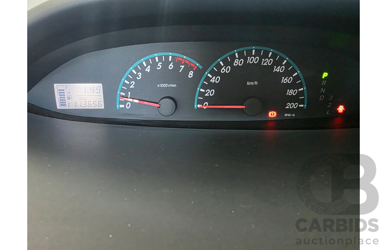 8/2010 Toyota Yaris YRS NCP93R 08 UPGRADE 4d Sedan Blue 1.5L