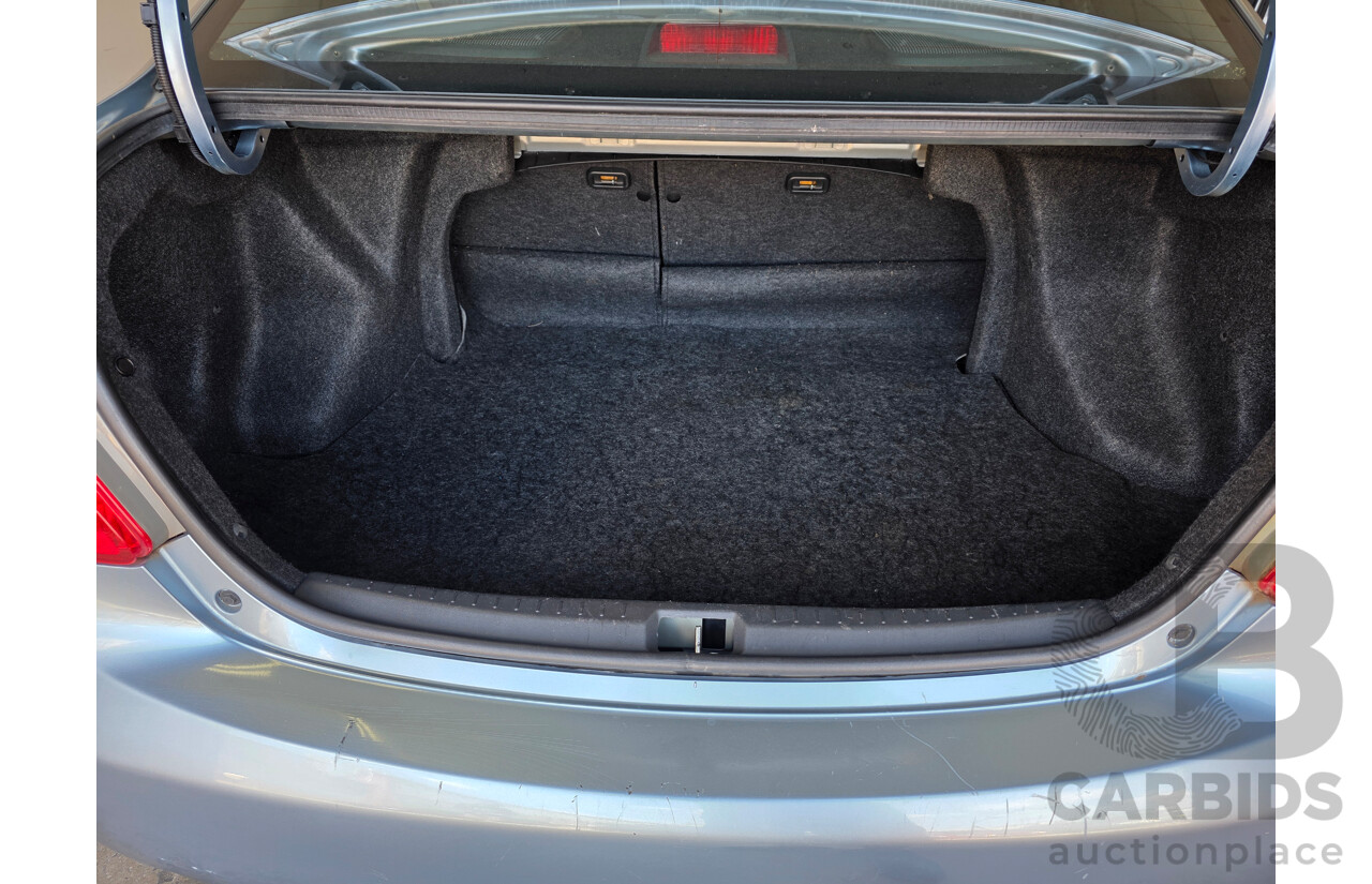 8/2010 Toyota Yaris YRS NCP93R 08 UPGRADE 4d Sedan Blue 1.5L