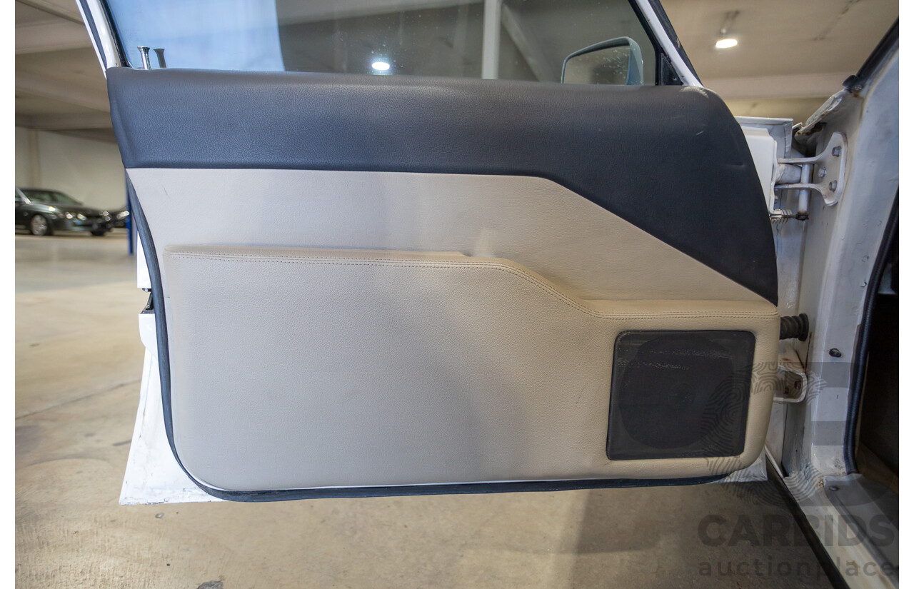 2/1972 Holden HQ Belmont 2d Utility White Sandman Tribute V8 - Modified