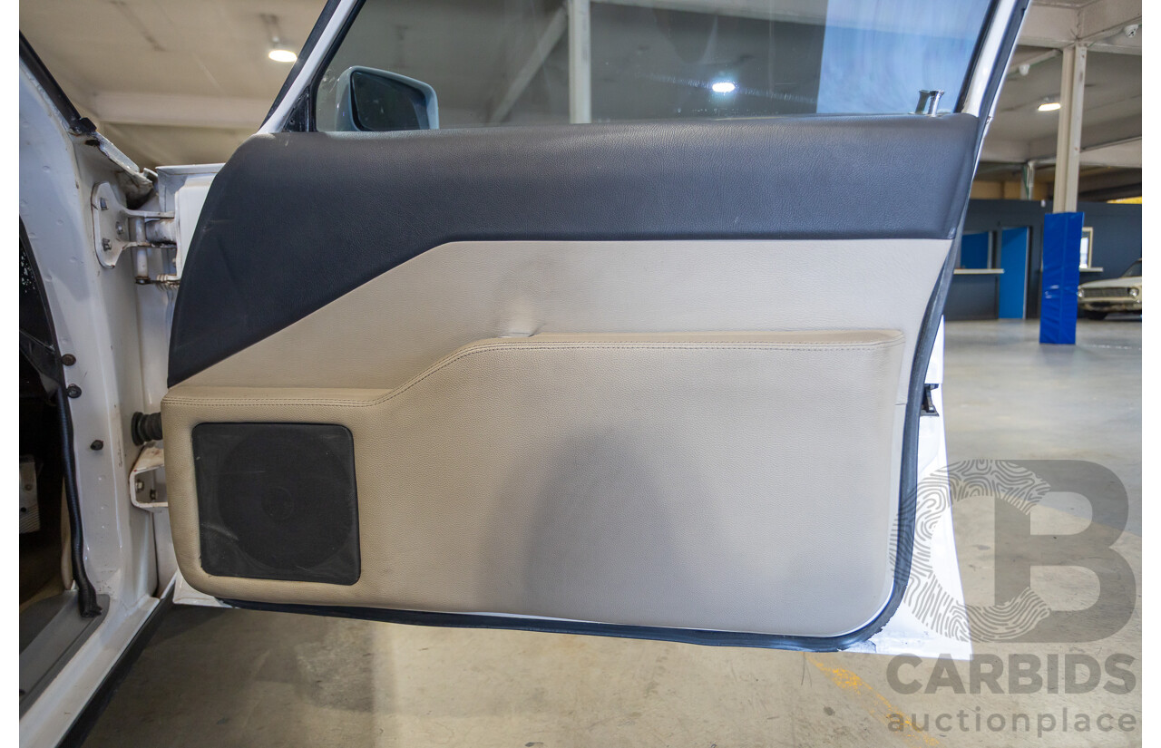 2/1972 Holden HQ Belmont 2d Utility White Sandman Tribute V8 - Modified