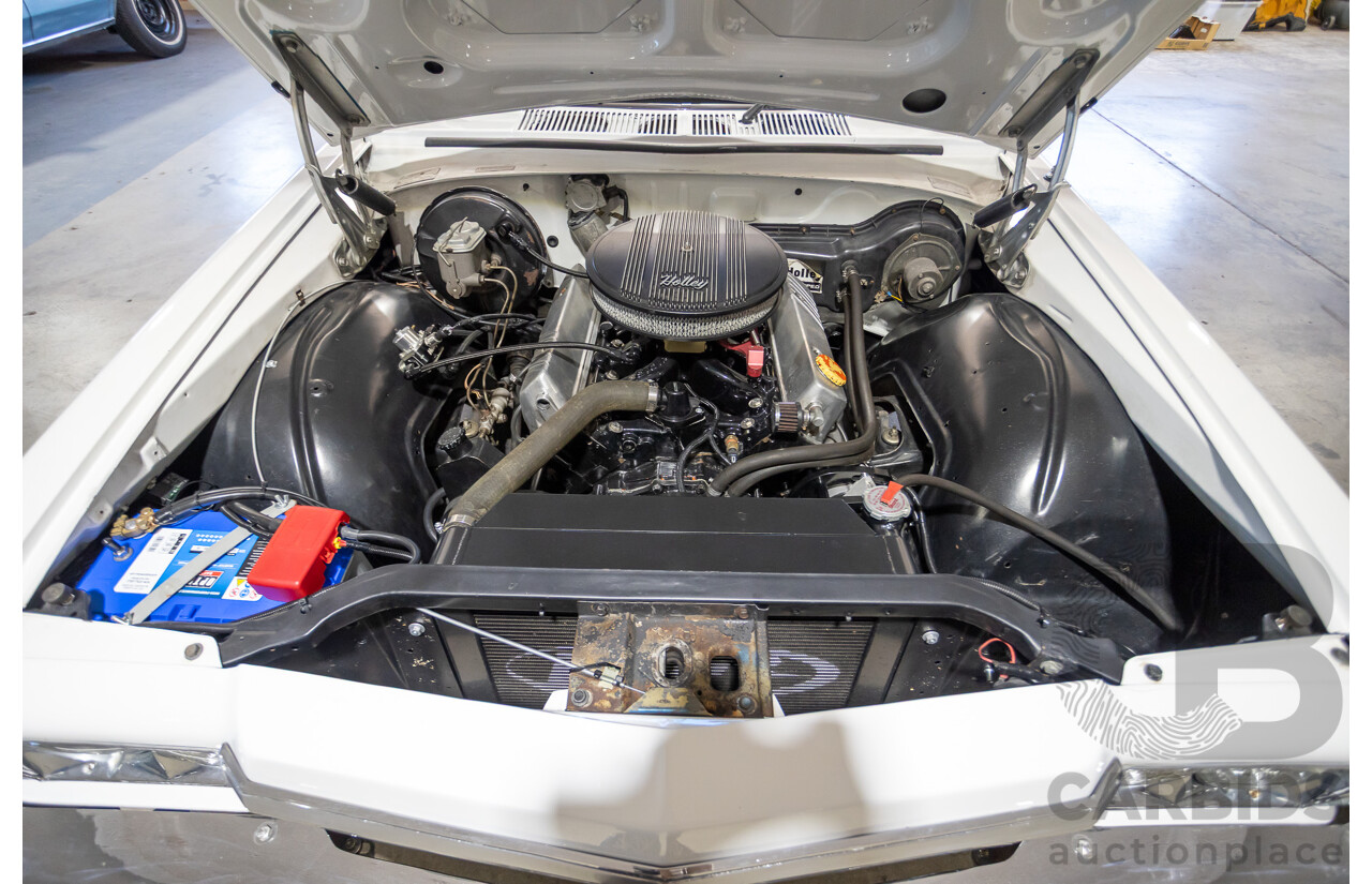 2/1972 Holden HQ Belmont 2d Utility White Sandman Tribute V8 - Modified