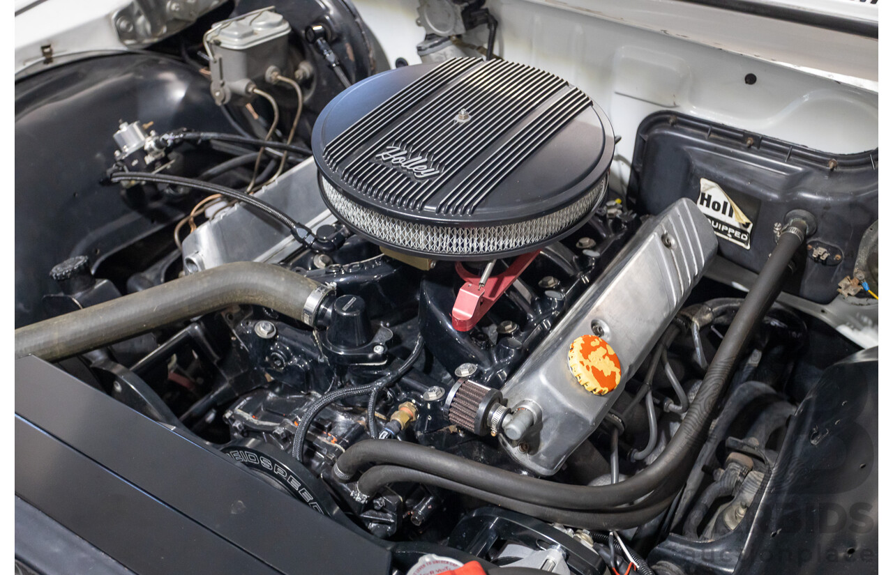 2/1972 Holden HQ Belmont 2d Utility White Sandman Tribute V8 - Modified