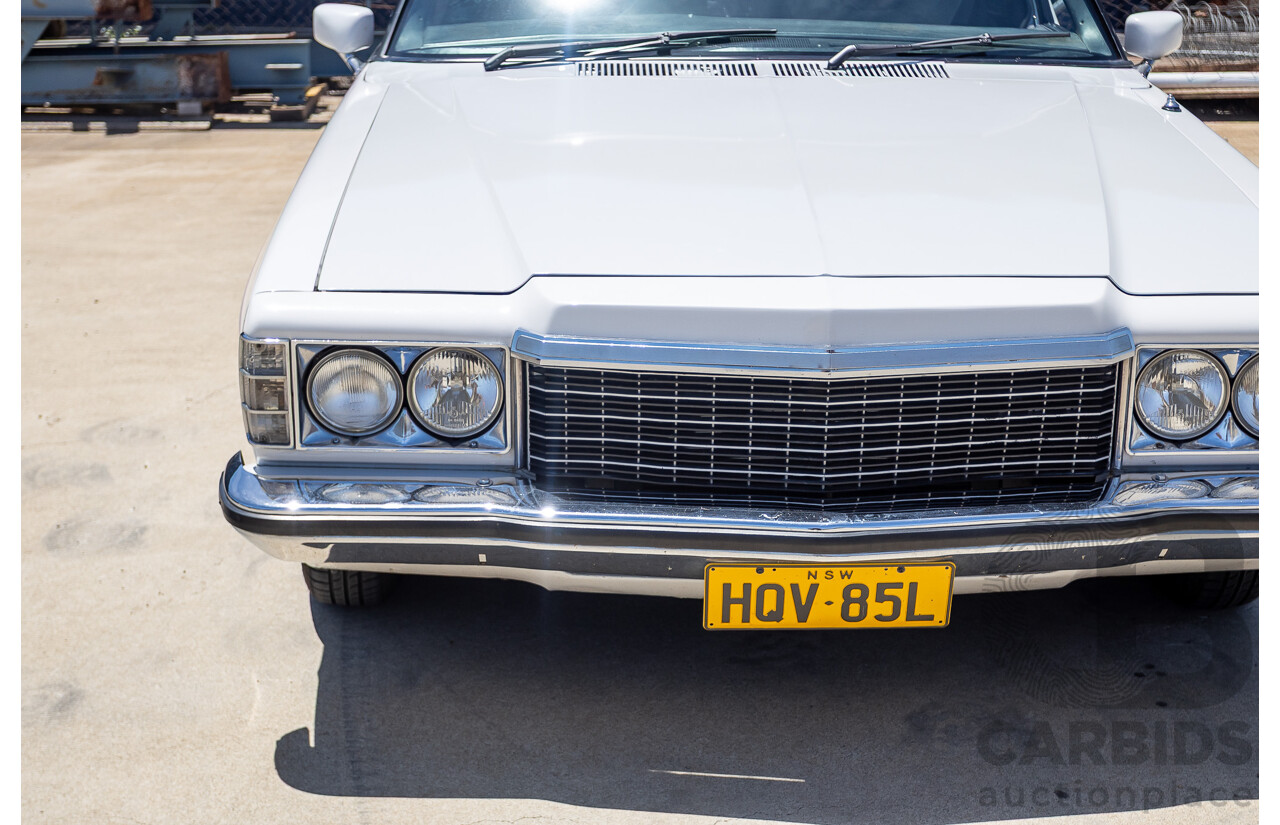 2/1972 Holden HQ Belmont 2d Utility White Sandman Tribute V8 - Modified