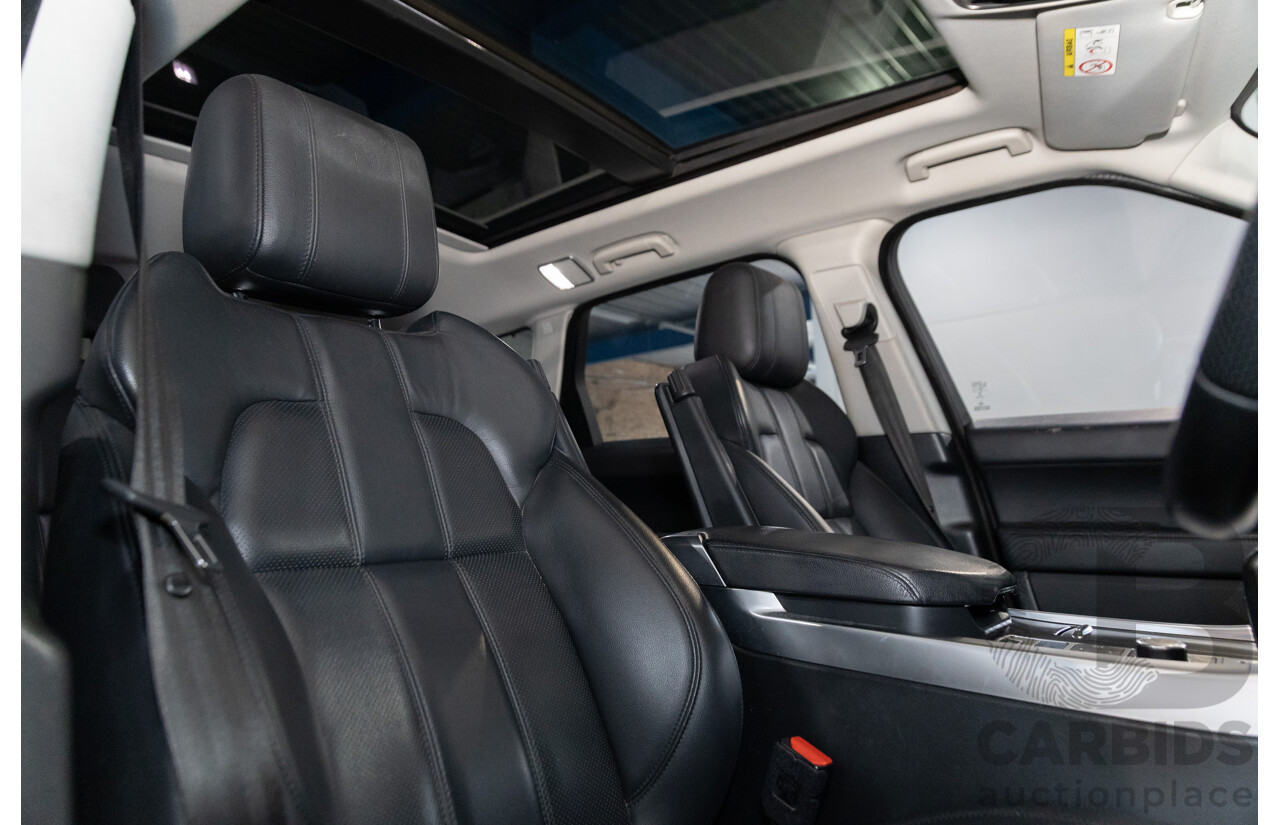 01/2017 Land Rover Range Rover Sport 3.0 TDV6 SE (AWD) LW MY17 4d Wagon Fuji White Turbo Diesel V6 3.0L