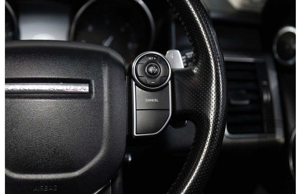 01/2017 Land Rover Range Rover Sport 3.0 TDV6 SE (AWD) LW MY17 4d Wagon Fuji White Turbo Diesel V6 3.0L