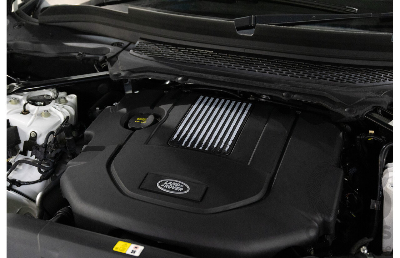01/2017 Land Rover Range Rover Sport 3.0 TDV6 SE (AWD) LW MY17 4d Wagon Fuji White Turbo Diesel V6 3.0L