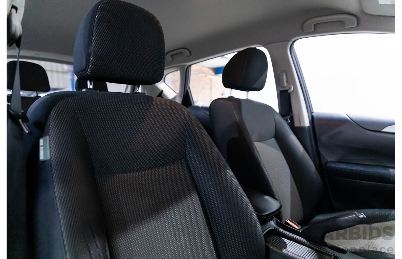 6/2014 Nissan Pulsar ST C12 5d Hatchback Storm Grey Metallic 1.8L