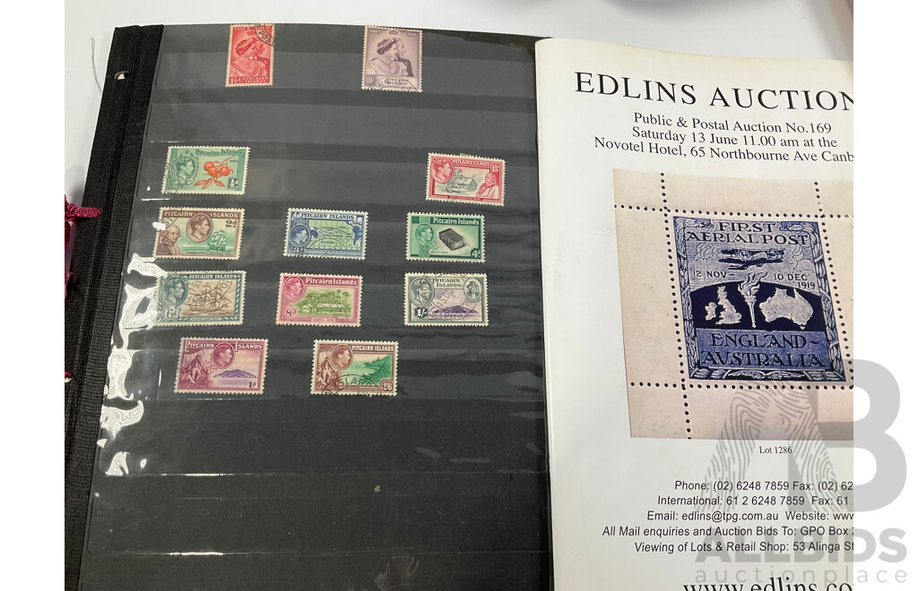 Collection of Australian Mint Stamp Blocks Including Predecimal, Sets,Vintage Fire Engines, Gold Rush, Butterflies, Fungi, Two Dollar Painting Series Block, 1980's Stamp Packs, Russian and International Albums