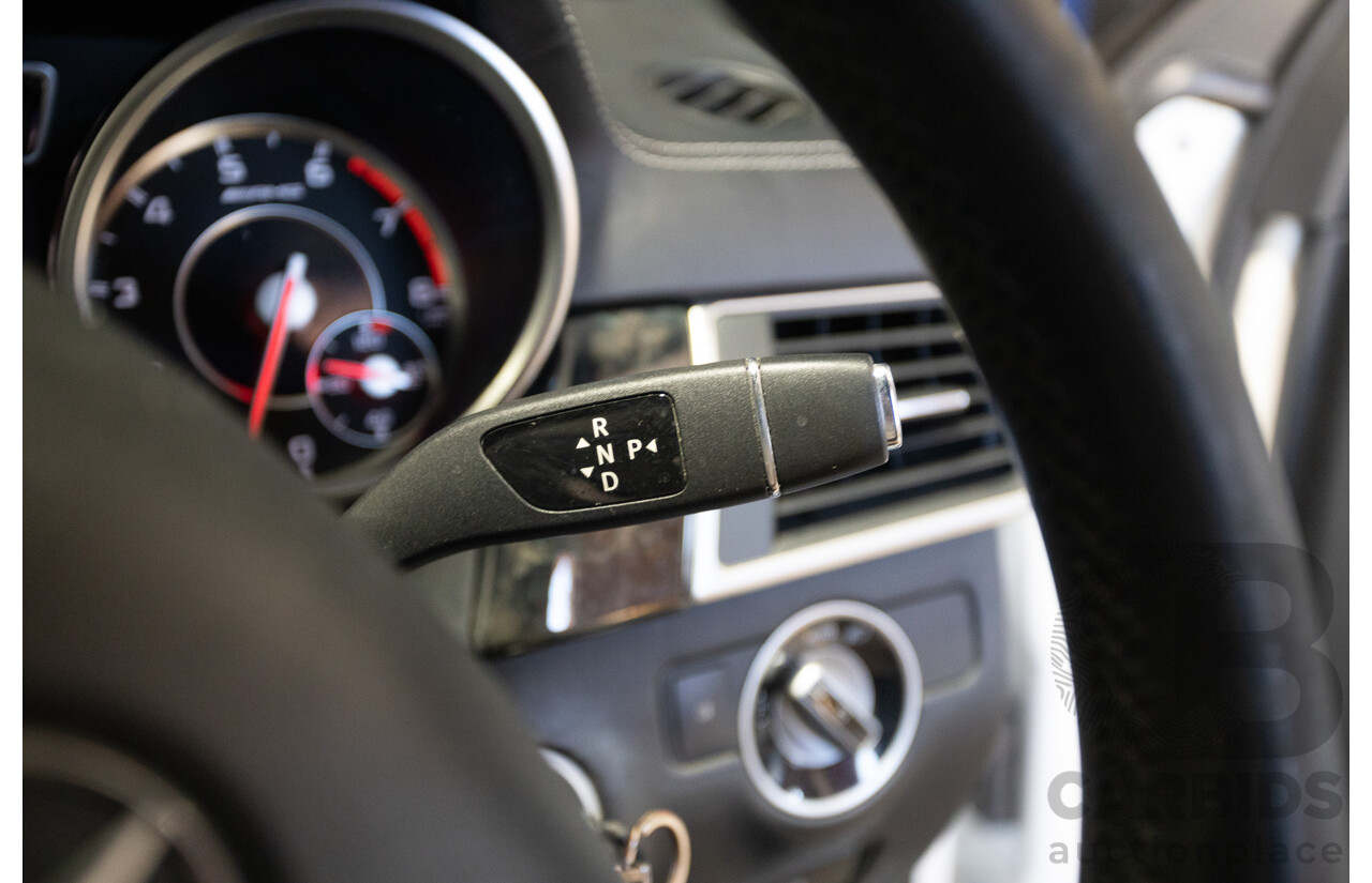 9/2012 Mercedes-Benz ML63 AMG (AWD) 166 4D Wagon Diamond White Twin Turbo V8 5.5L