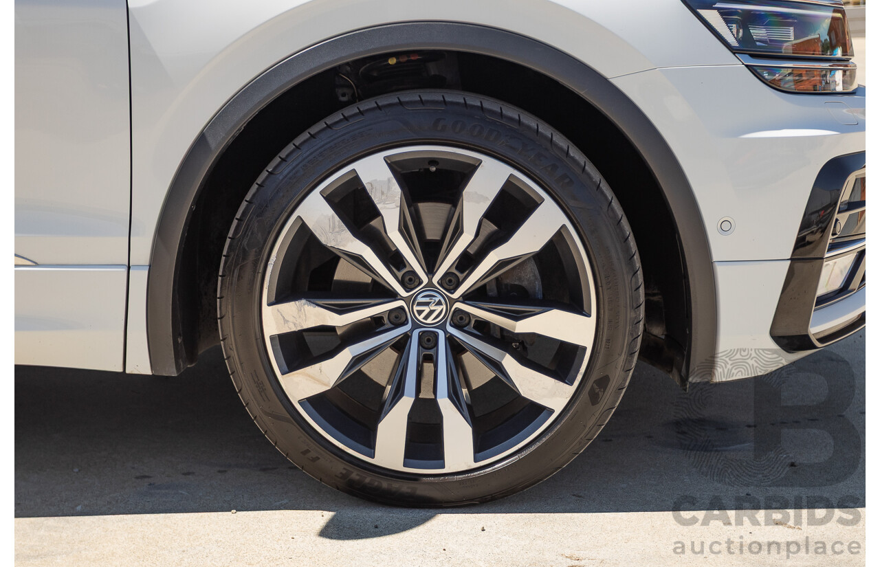 7/2017 Volkswagen Tiguan 140TDI Highline R-Line Package (AWD) 5NA MY18 4d Wagon Pure White Turbo Diesel 2.0L
