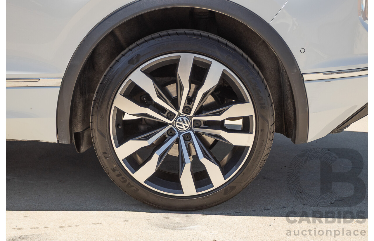 7/2017 Volkswagen Tiguan 140TDI Highline R-Line Package (AWD) 5NA MY18 4d Wagon Pure White Turbo Diesel 2.0L