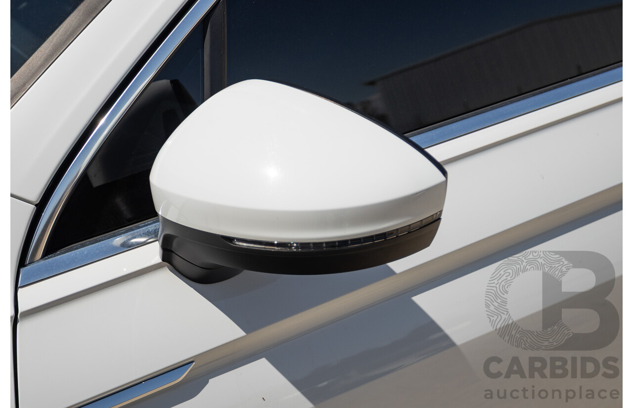 7/2017 Volkswagen Tiguan 140TDI Highline R-Line Package (AWD) 5NA MY18 4d Wagon Pure White Turbo Diesel 2.0L