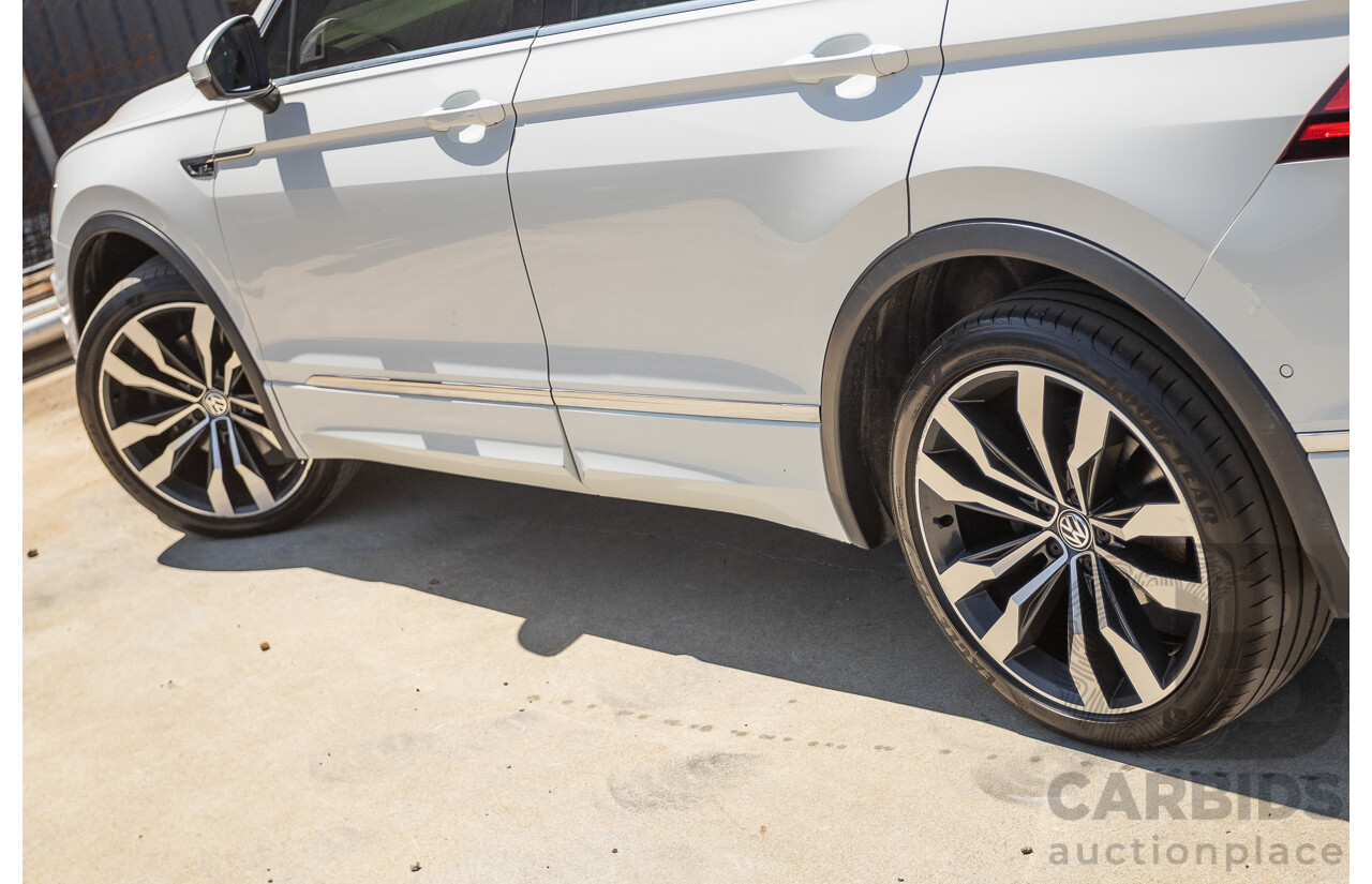 7/2017 Volkswagen Tiguan 140TDI Highline R-Line Package (AWD) 5NA MY18 4d Wagon Pure White Turbo Diesel 2.0L