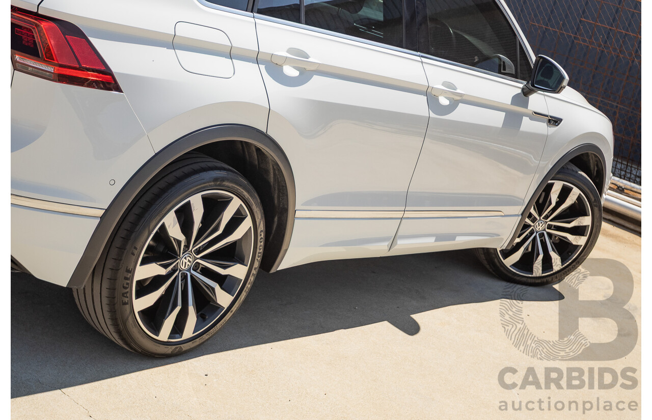7/2017 Volkswagen Tiguan 140TDI Highline R-Line Package (AWD) 5NA MY18 4d Wagon Pure White Turbo Diesel 2.0L