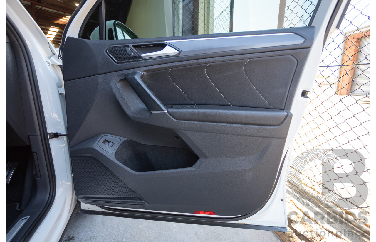 7/2017 Volkswagen Tiguan 140TDI Highline R-Line Package (AWD) 5NA MY18 4d Wagon Pure White Turbo Diesel 2.0L