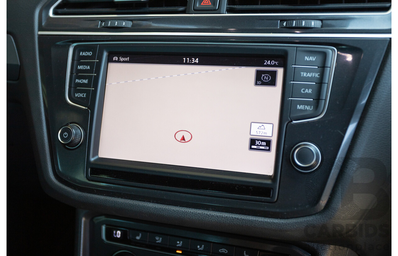 7/2017 Volkswagen Tiguan 140TDI Highline R-Line Package (AWD) 5NA MY18 4d Wagon Pure White Turbo Diesel 2.0L