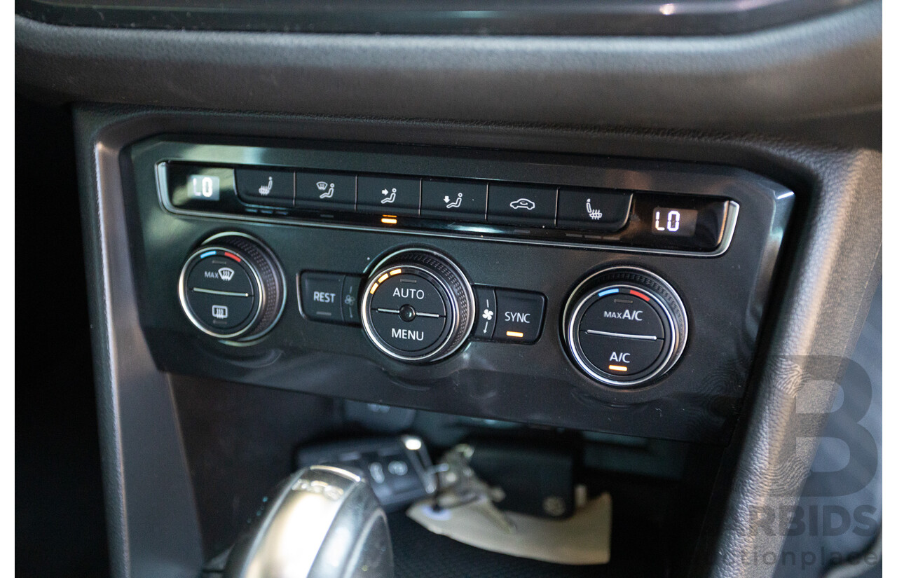 7/2017 Volkswagen Tiguan 140TDI Highline R-Line Package (AWD) 5NA MY18 4d Wagon Pure White Turbo Diesel 2.0L